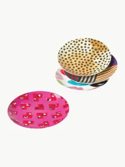 Designer ontbijtborden Carol van porselein, set van 4^Westwing Hot
