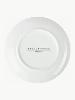 Designer ontbijtborden Carol van porselein, set van 4^Westwing Hot