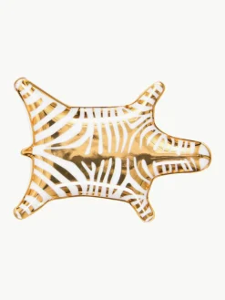Designer sierschaal Zebra gemaakt van porselein^Jonathan Adler New