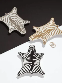 Designer sierschaal Zebra gemaakt van porselein^Jonathan Adler New