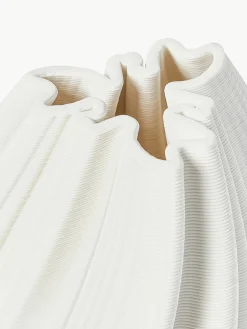 3D-geprinte vaas Melody van porselein, H 29 cm^Westwing Collection Best