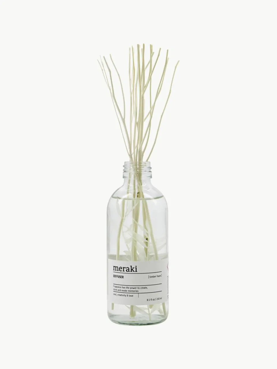 Diffusor Timber Haze (Citrus, Roos, Geranium & Jasmijn)^Meraki Best