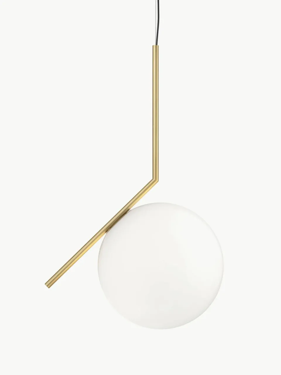 Dimbare hanglamp IC Lights, mondgeblazen^Flos Discount