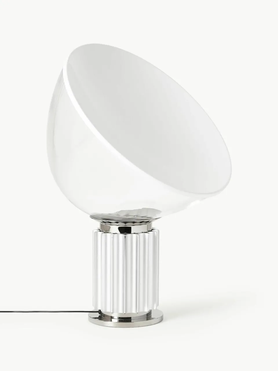 Dimbare LED tafellamp Taccia Small, mondgeblazen^Flos Online