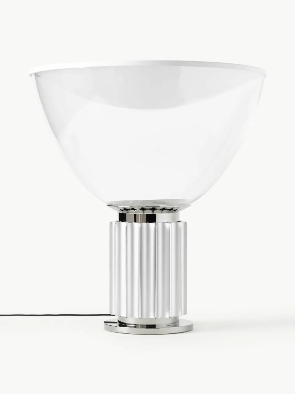 Dimbare LED tafellamp Taccia Small, mondgeblazen^Flos Online