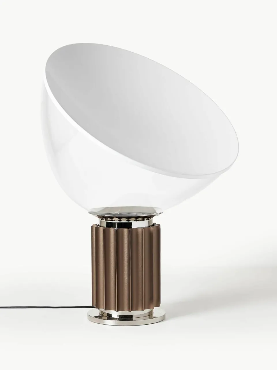 Dimbare LED tafellamp Taccia Small, mondgeblazen^Flos Hot