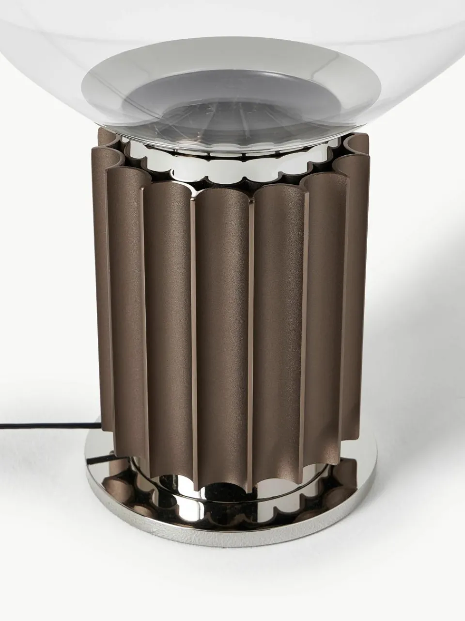 Dimbare LED tafellamp Taccia Small, mondgeblazen^Flos Hot