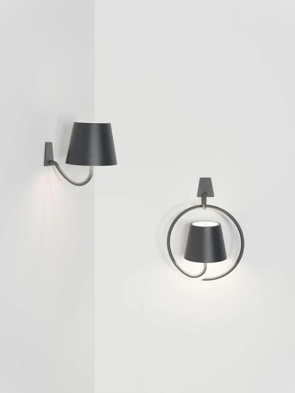 Dimbare LED wandlamp Poldina^zafferano Sale