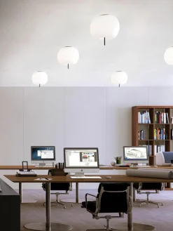 Dimbare plafondlamp Kushi, mondgeblazen^kdln Sale
