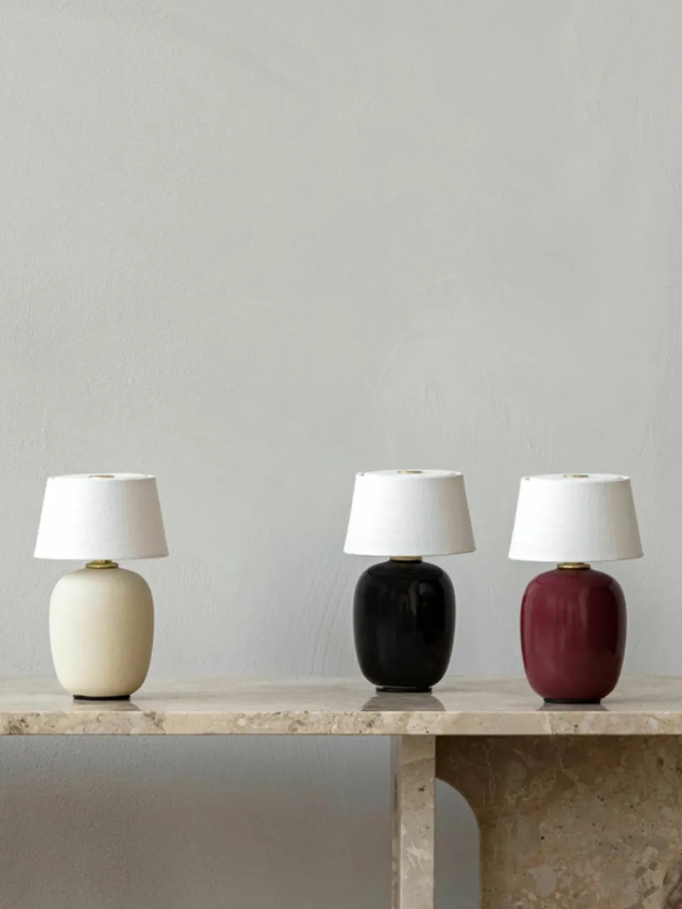 Dimbare tafellamp Torso met USB-aansluiting^Audo Copenhagen Best