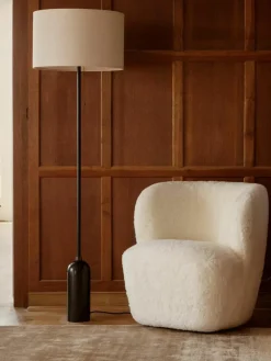 Dimbare vloerlamp Gravity met marmeren voet^GUBI Outlet