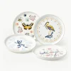 Dinerbord Flamboyant, set van 4^Westwing Collection Clearance