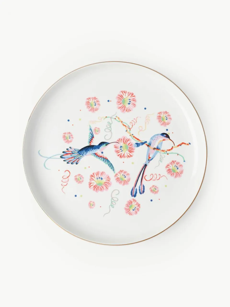 Dinerbord Flamboyant, set van 4^Westwing Collection Clearance