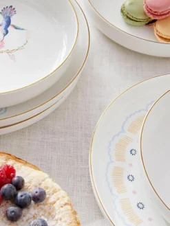 Dinerbord Flamboyant, set van 4^Westwing Collection Clearance
