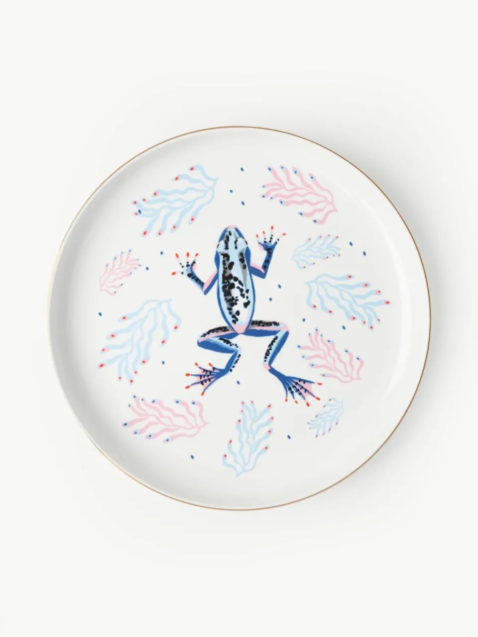 Dinerbord Flamboyant, set van 4^Westwing Collection Clearance