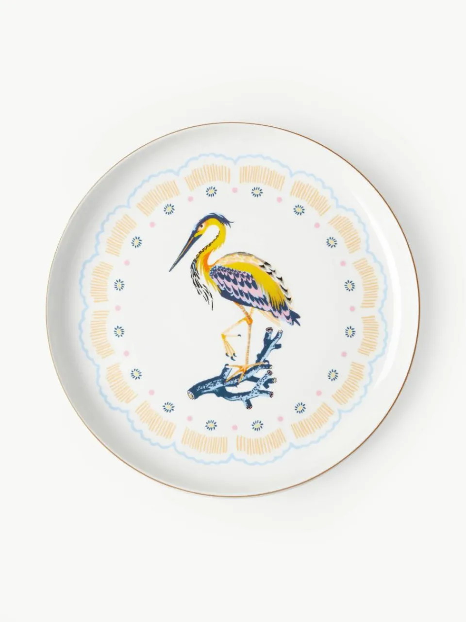 Dinerbord Flamboyant, set van 4^Westwing Collection Clearance