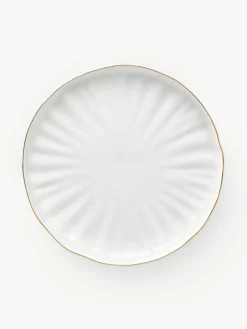 Dinerbord Sali met reliëf, 2 stuks^Westwing Collection Fashion