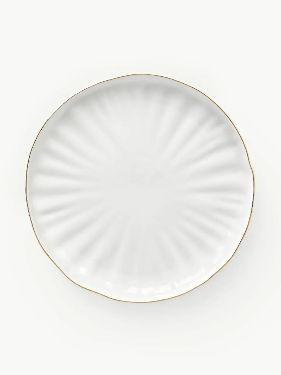 Dinerbord Sali met reliëf, 2 stuks^Westwing Collection Fashion