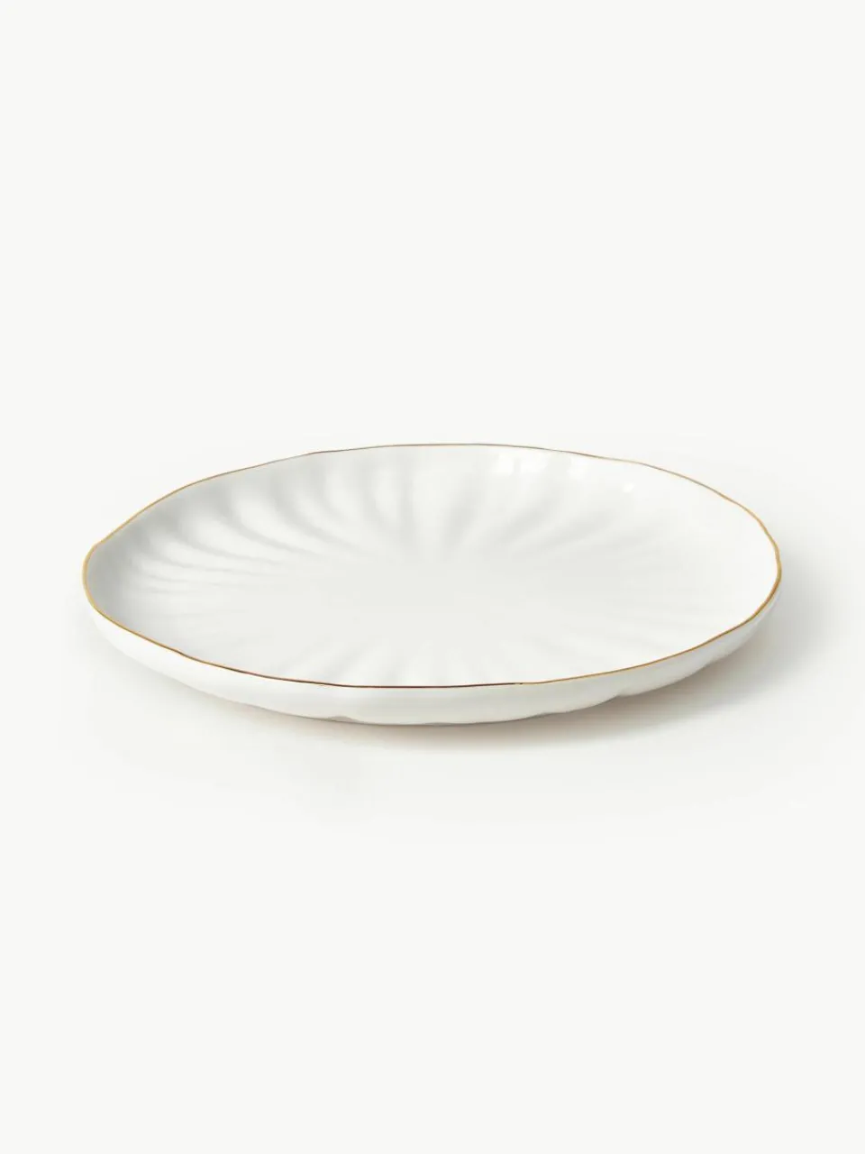 Dinerbord Sali met reliëf, 2 stuks^Westwing Collection Fashion