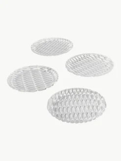 Dinerborden Jellies met structuurpatroon, 4 stuks^Kartell Fashion