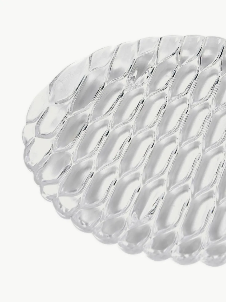 Dinerborden Jellies met structuurpatroon, 4 stuks^Kartell Fashion