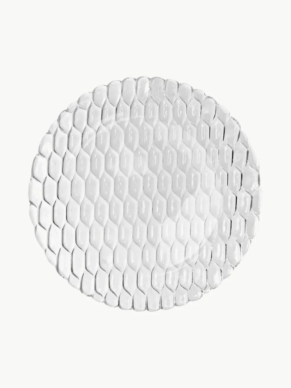 Dinerborden Jellies met structuurpatroon, 4 stuks^Kartell Fashion