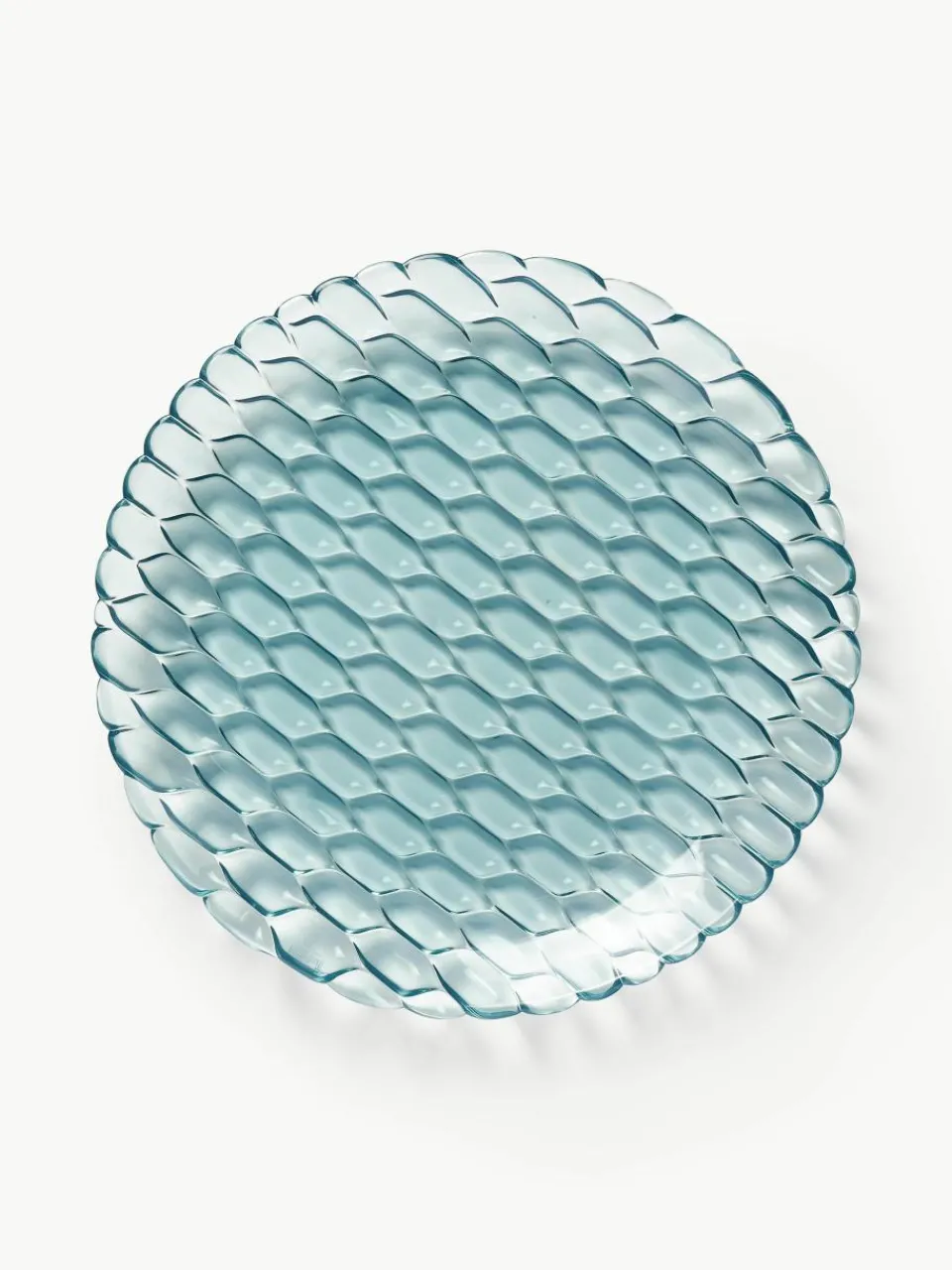 Dinerborden Jellies met structuurpatroon, 4 stuks^Kartell Hot