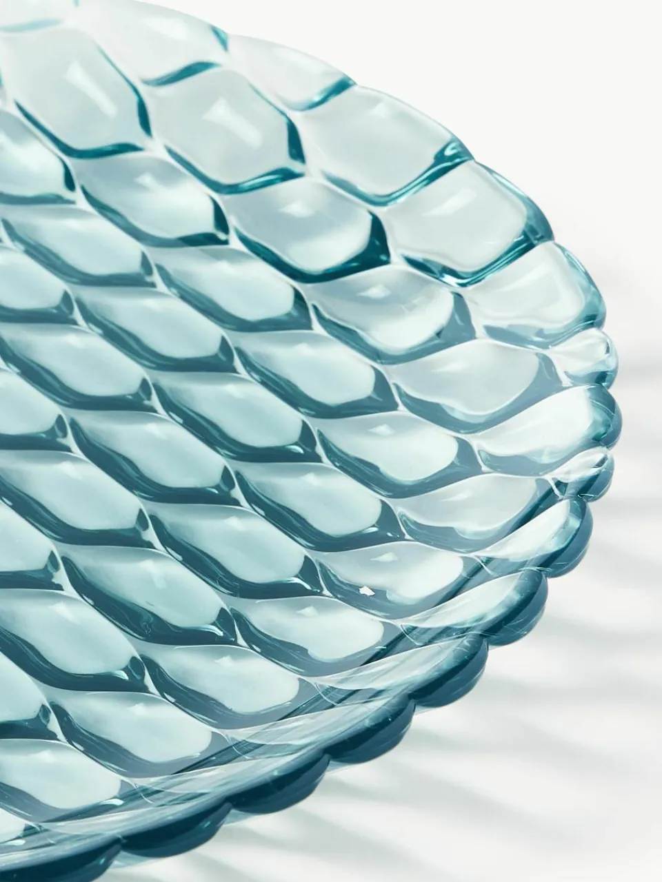 Dinerborden Jellies met structuurpatroon, 4 stuks^Kartell Hot