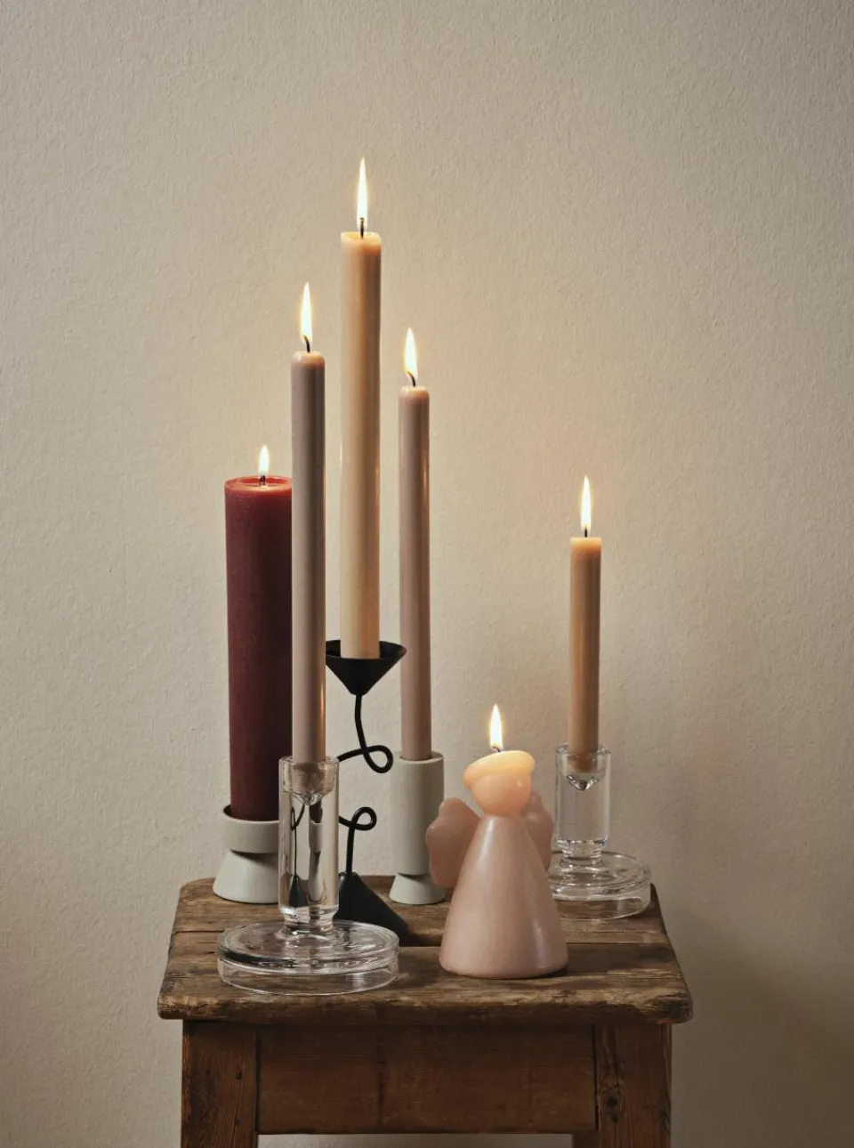 Dinerkaarsen Classic, 10 stuks^Broste Copenhagen Clearance