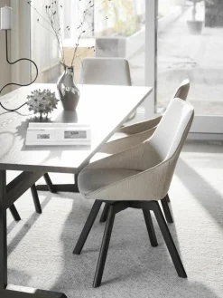 Draaibare gestoffeerde stoelen Alison, 2 stuks^Rowico New