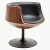 Draaistoel Club in retro design^Kare Design Sale
