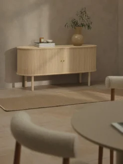 Dressoir Calary met geribde voorzijde^Westwing Collection New