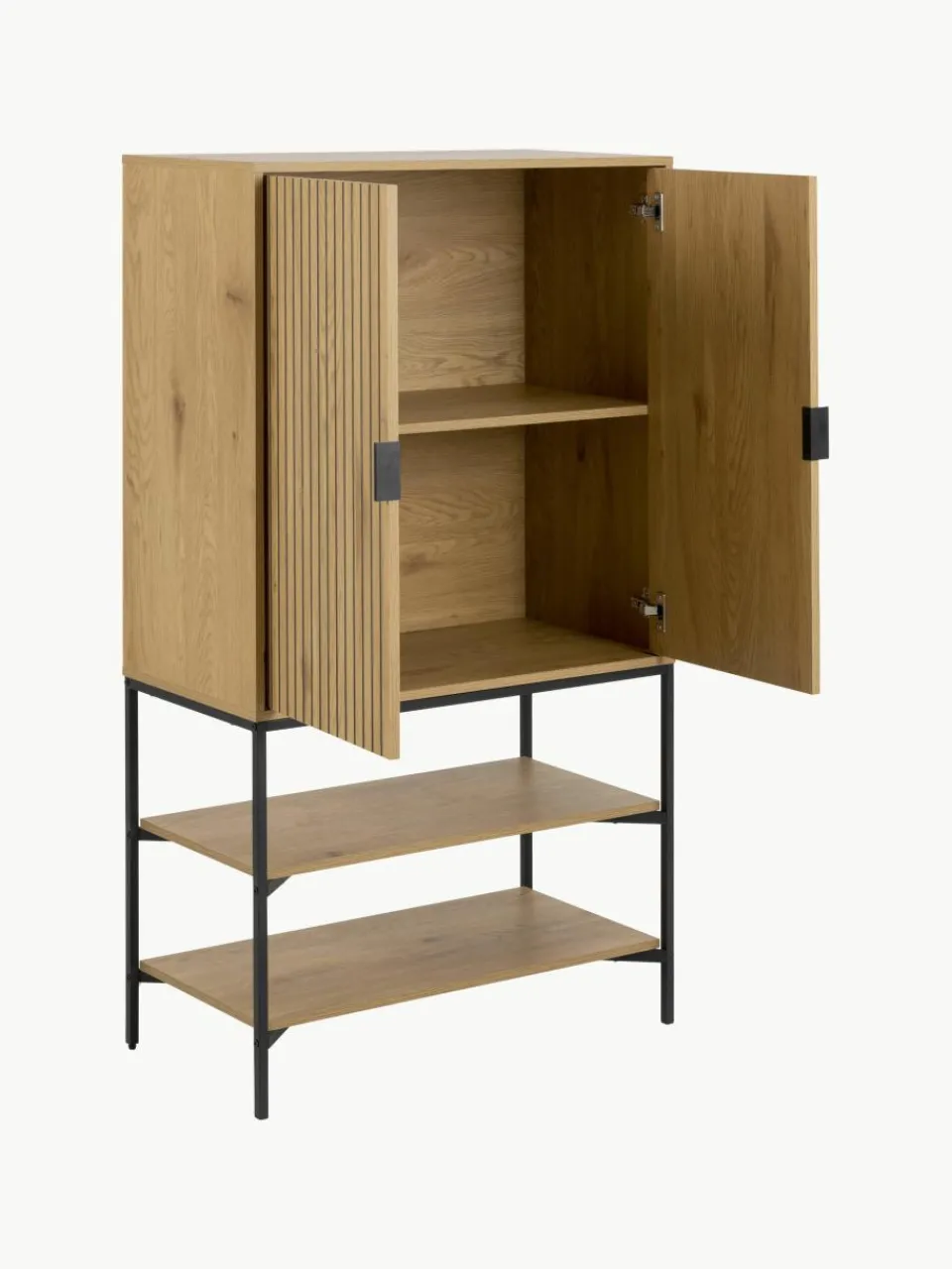 Dressoir Jaipur met geribde voorzijde^Westwing Discount