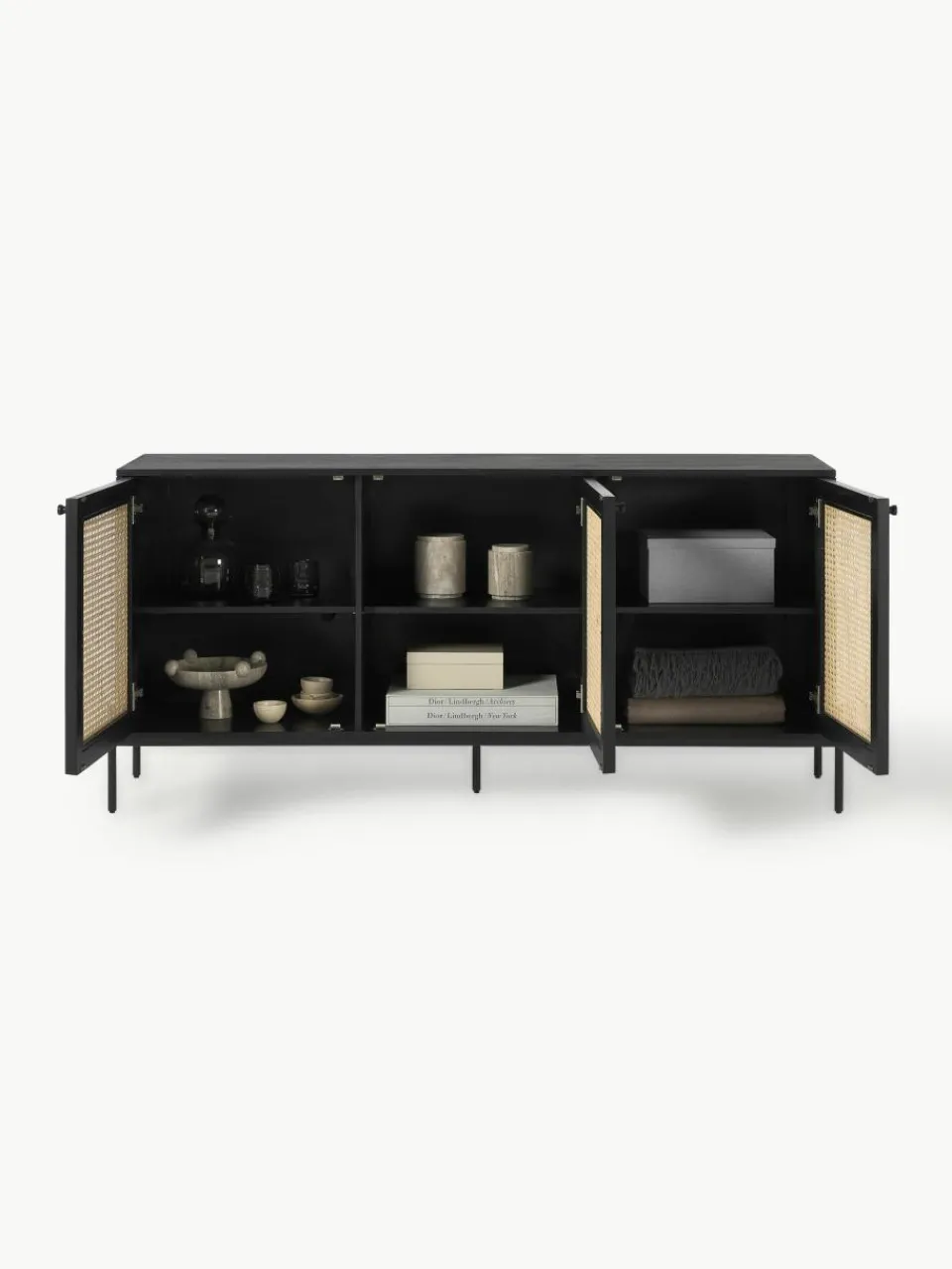Dressoir Vienna met Weens vlechtwerk^Westwing Collection New