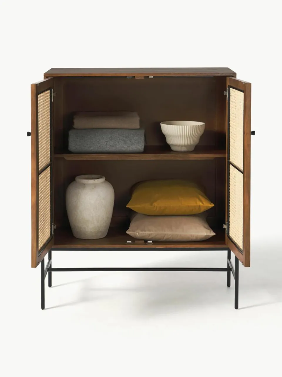 Dressoir Vienna met Weens vlechtwerk^Westwing Collection Clearance