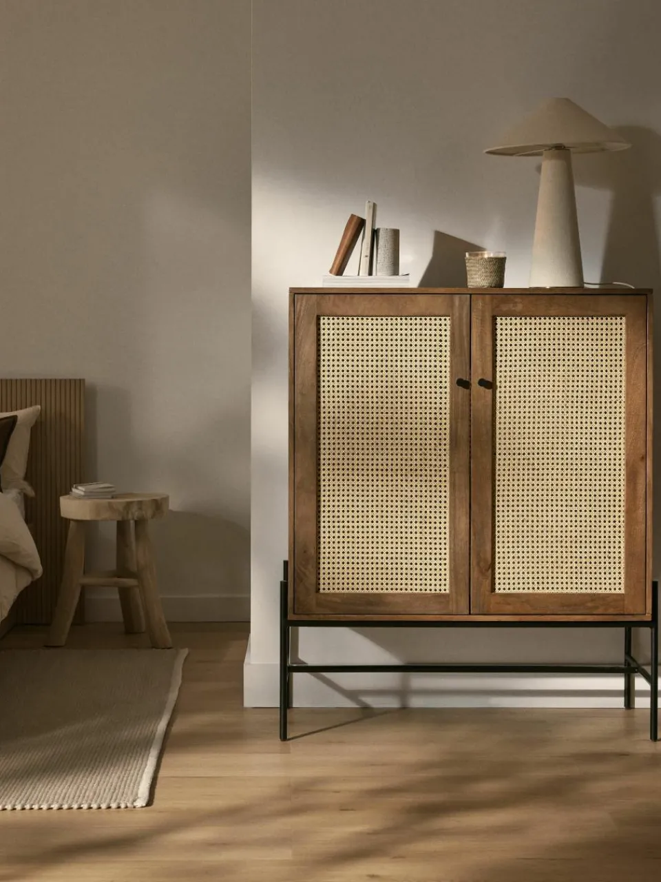 Dressoir Vienna met Weens vlechtwerk^Westwing Collection Clearance