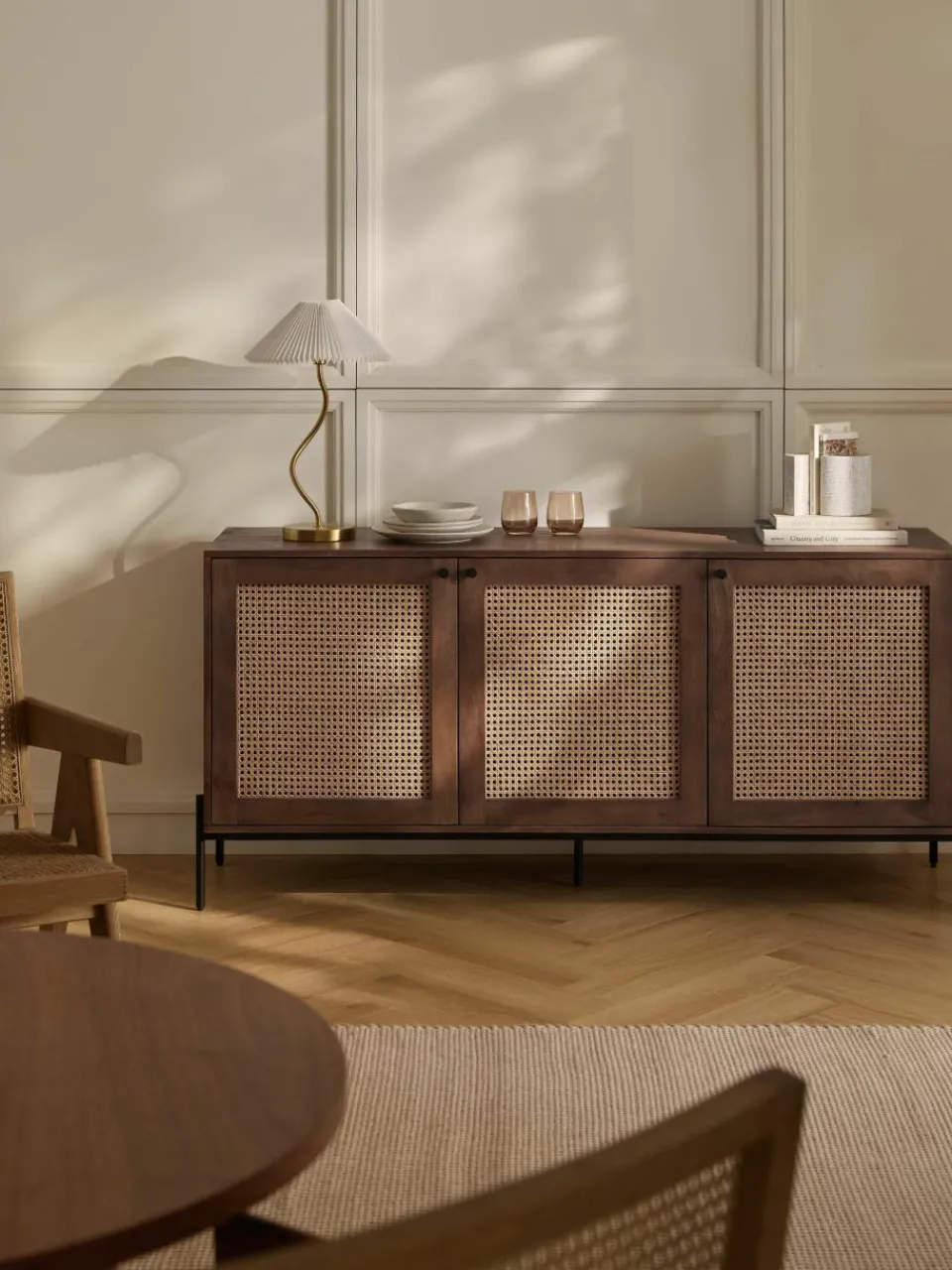 Dressoir Vienna met Weens vlechtwerk^Westwing Collection Best