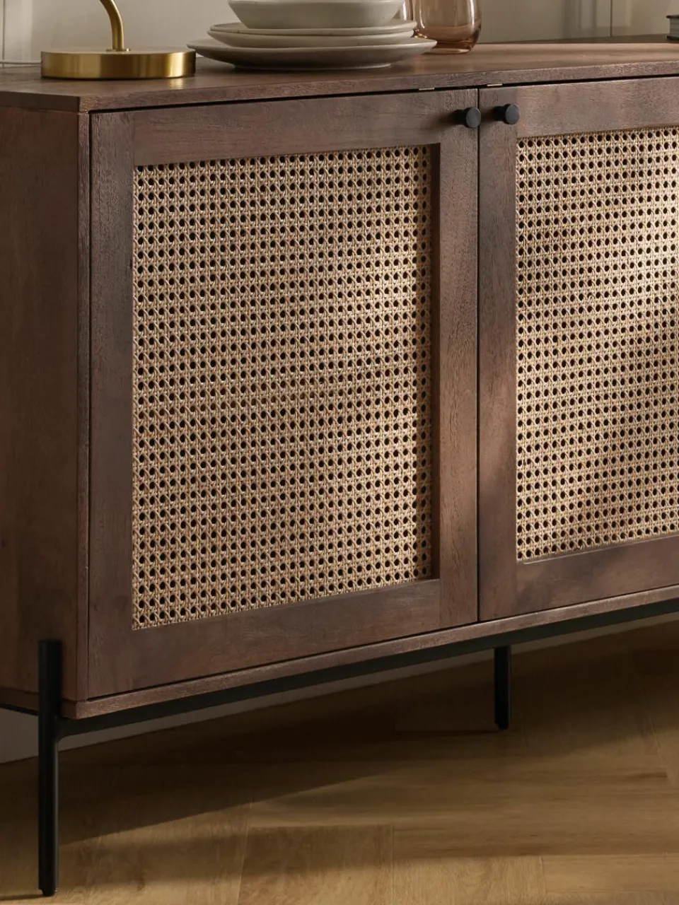 Dressoir Vienna met Weens vlechtwerk^Westwing Collection Best