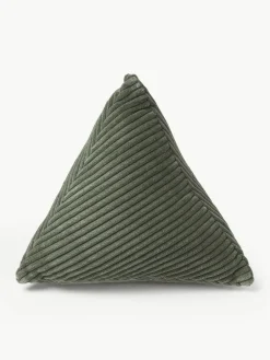 Driehoekige corduroy kussen Kylen^Westwing Collection Discount
