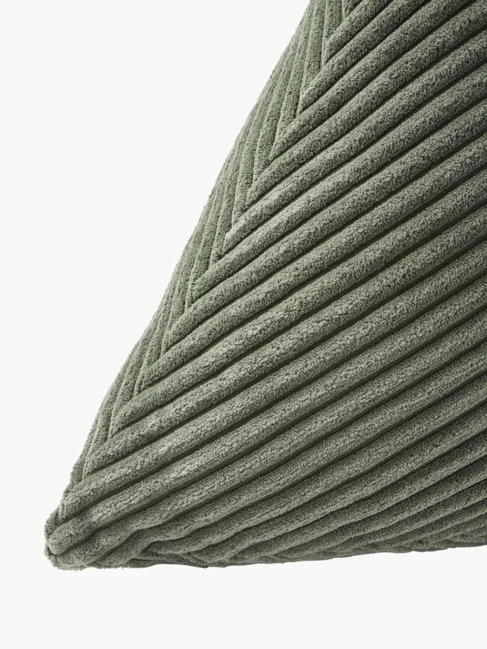 Driehoekige corduroy kussen Kylen^Westwing Collection Discount