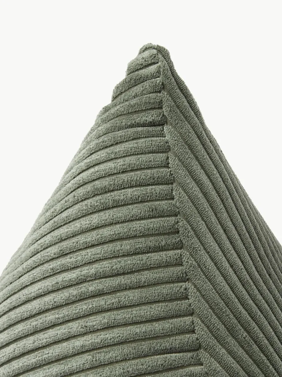 Driehoekige corduroy kussen Kylen^Westwing Collection Discount