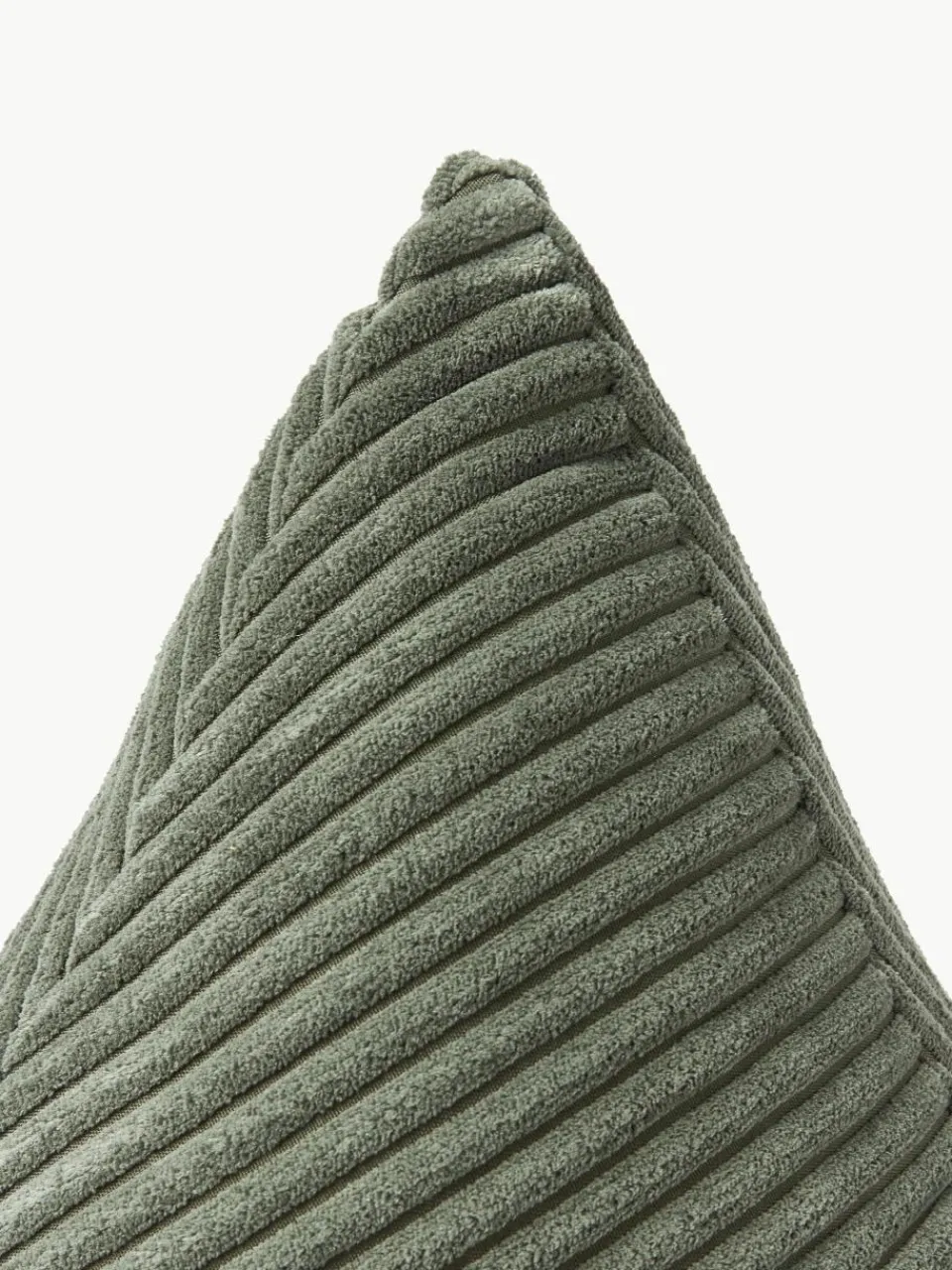 Driehoekige corduroy kussen Kylen^Westwing Collection Discount