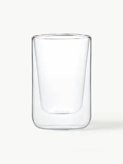 Dubbelwandige koffieglazen Nero, 2 stuks^blomus Clearance