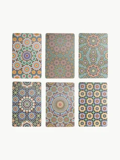Dubbelzijdig bedrukte placemats Marrakesch Doubleface, set van 6^Villa D'Este Home Tivoli Best