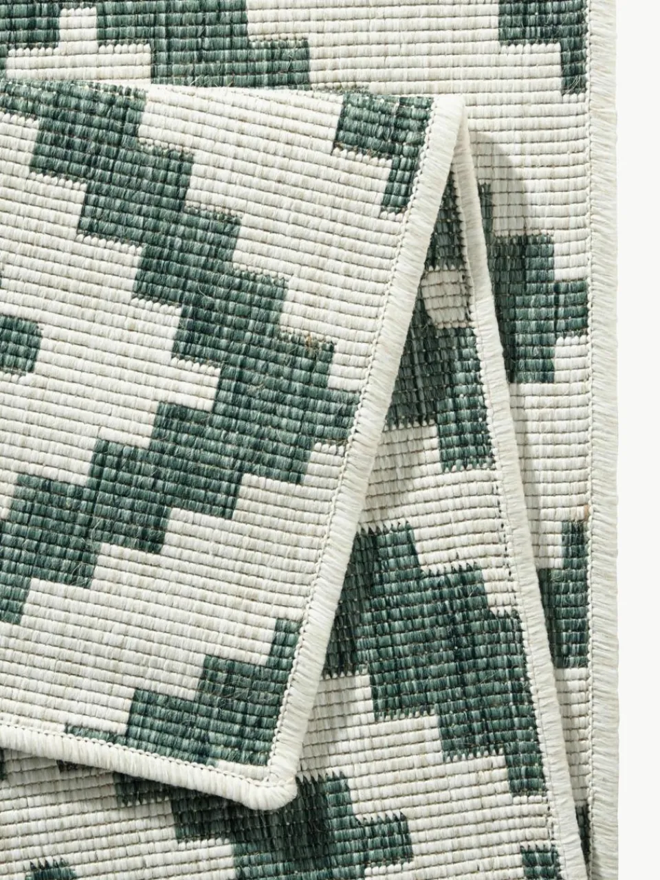 Dubbelzijdig in- & outdoor vloerkleed Malta^Westwing Outlet