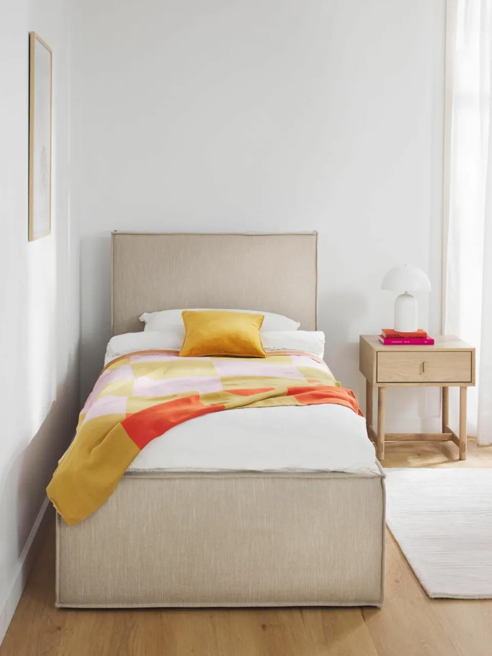 Eenpersoonsbed Dream met opbergruimte^Westwing Collection Discount