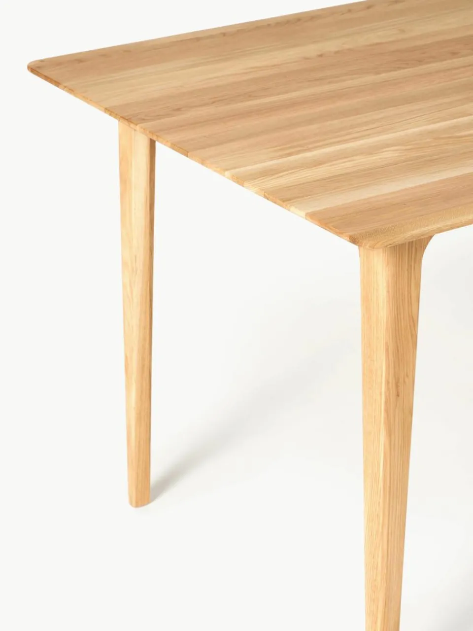 Eettafel Archie van eikenhout, in verschillende formaten^Westwing Collection Hot