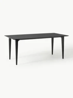 Eettafel Archie van mangohout in zwart, in verschillende formaten^Westwing Collection Discount