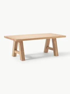 Eettafel Ashton van eikenhout, in verschillende formaten^Westwing Collection Discount