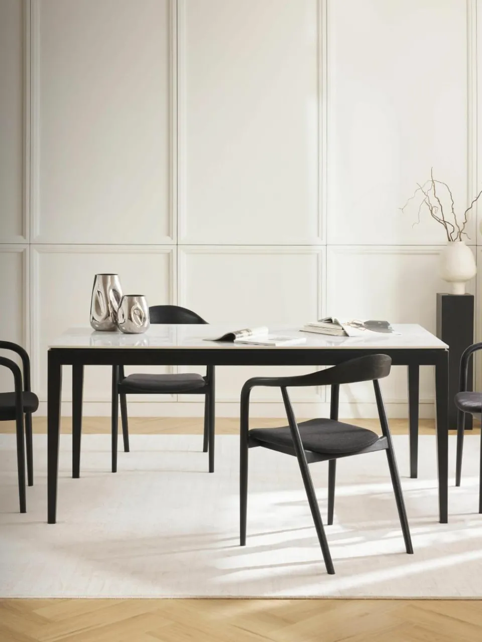 Eettafel Jackson in marmerlook, verschillende formaten^Westwing Collection Online